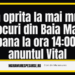 Apa oprita la mai multe blocuri din Baia Mare pana la ora 14:00: anuntul Vital
