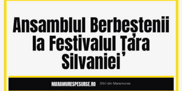 Ansamblul folcloric Berbeștenii la Festivalul Țara Silvaniei din Zalău