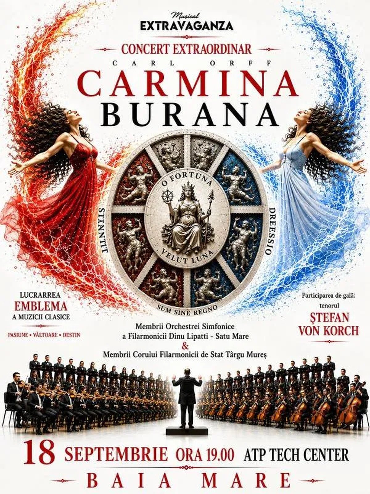 Afișul evenimentului Carmina Burana