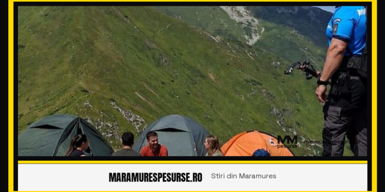 Zone indicate de jandarmi pentru campare cu cortul în Maramureș