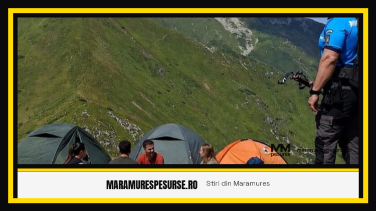 Zone indicate de jandarmi pentru campare cu cortul în Maramureș