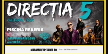 Direcția 5 la Târgu Lăpuș: concert „Cultural Tour” la Terasa Reveria — 5 septembrie