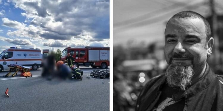 Accident motociclist Viseu