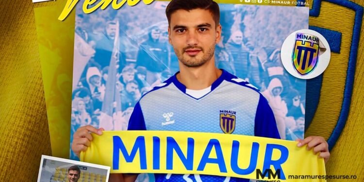 Dragoș Nedelcu noul jucător CS Minaur Baia Mare