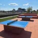 Mese de tenis de masa pe malul Sasarului, Baia Mare