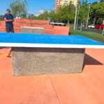 Mese de tenis de masa pe malul Sasarului, Baia Mare