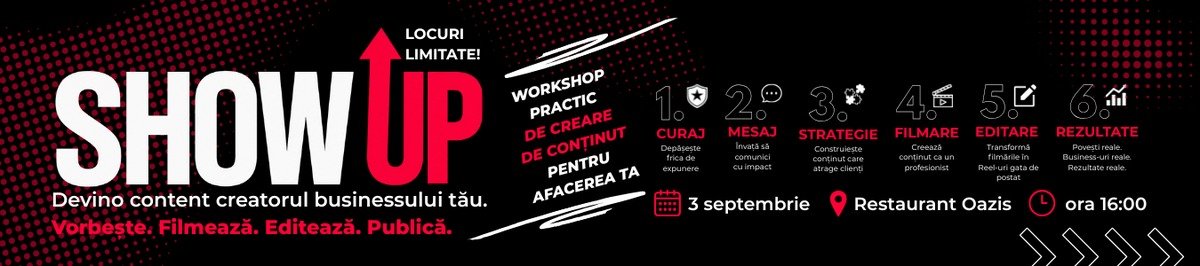 Afișul evenimentului Show Up