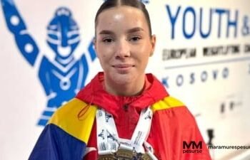 Alexia Șipoș haltere campioană europeană aur