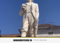 Restaurarea statuii Minerului din Baia Mare a fost finalizată
