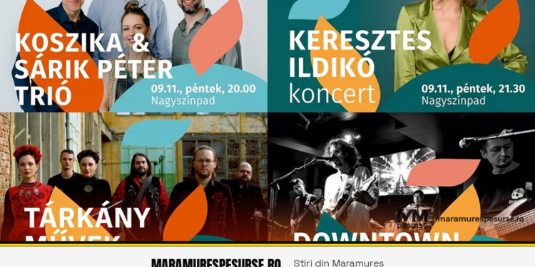 Főtér Fesztivál la Baia Mare: programul complet al Zilelor Maghiare, 7-13 septembrie 2026