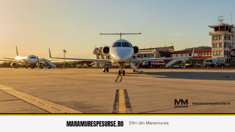 Aeroportul Internațional Maramureș: 60.846 de pasageri în primele 8 luni, vârf de trafic în august