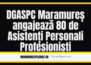 DGASPC Maramureș angajează 80 de asistenți personali profesioniști