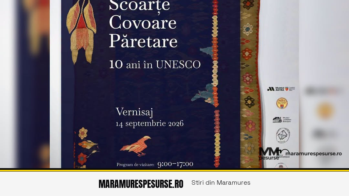 Patrimoniul textil maramureșean, pus în valoare la nivel național