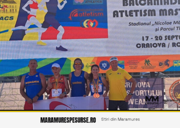 Athletic Târgu Lăpuș, medalii la Campionatul Balcanic de atletism Masters