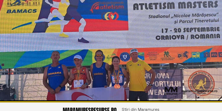 Athletic Târgu Lăpuș, medalii la Campionatul Balcanic de atletism Masters