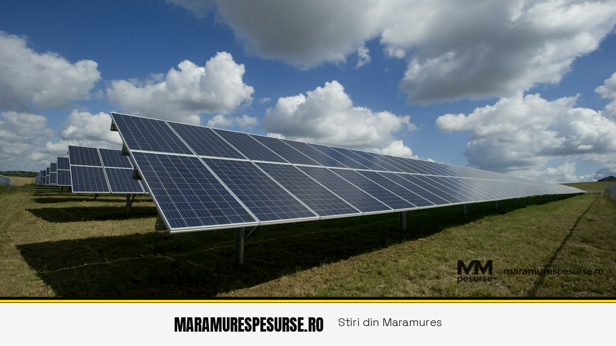 Centrală fotovoltaică cu stație de reîncărcare la Bârsana