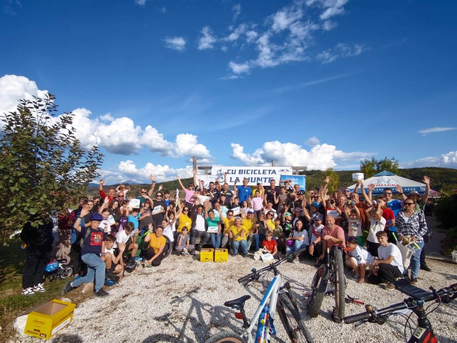 Bicicleta la Munte, la a IV-a editie. Pompierii voluntari si Maltezii, alaturi de participanti