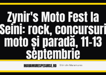 Zynir’s Moto Fest la Seini, prima ediție: rock, concursuri moto și camping gratuit, 11-13 septembrie