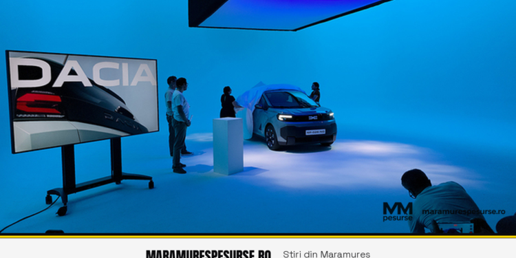 Noua Dacia Spring, premieră mondială: prima Dacia electrică fabricată în Europa