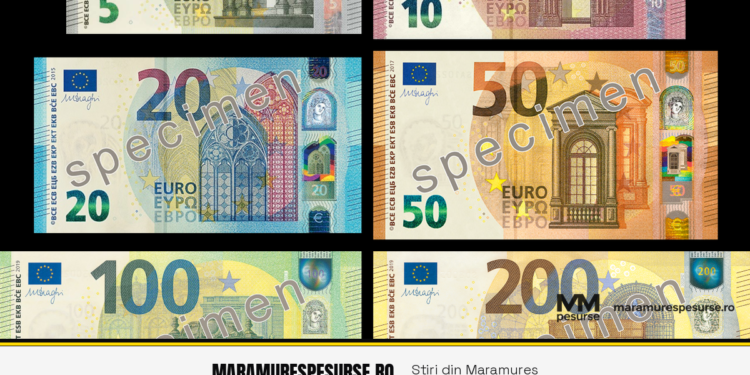 Euro scade la 5,2524 lei: cursul valutar anunțat de BNR