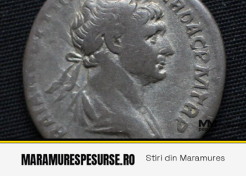 Muzeul Județean de Istorie: un denar de argint emis de împăratul Traian, exponatul lunii septembrie