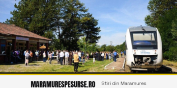 Săcel: fosta gară a devenit centru de artă. „Linia Izei – Halta Săcel Art Center”, inaugurat de Anca Poterășu