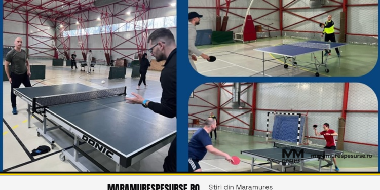 Polițiștii maramureșeni, pe podium la competițiile de crossfit și tenis de masă