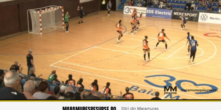 Liga Florilor: Minaur – CSM Târgu Mureș 42-33. Victorie spectaculoasă acasă, cu 75 de goluri