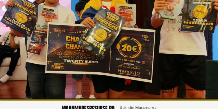 Baia Mare pe podium în Egipt: Teofana, David și Tudor, campioni internaționali la aritmetică mentală