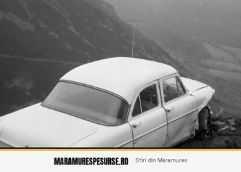 Impact pe DN 18, în Borșa: un autoturism a intrat într-o autoutilitară
