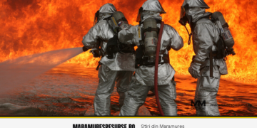 Exercițiu de simulare a unui incendiu la Spitalul de Boli Infecțioase și Psihiatrie Baia Mare