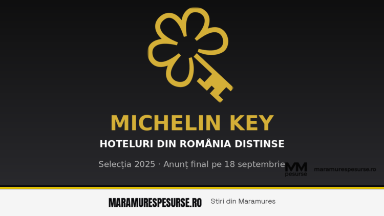 Șase hoteluri din România au primit distincția Michelin Key. Care sunt și câte chei au primit
