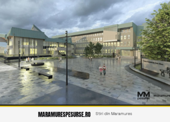 Palatul Administrativ din Baia Mare, aproape de finalizare: lucrările se termină la începutul lunii octombrie