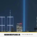 Remember 9/11: 2.977 de lumini au reconstituit Turnurile Gemene deasupra New York-ului (VIDEO)