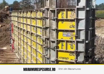 Podul de la Cătălina, în plină desfășurare: unul dintre cele mai lungi ansambluri de poduri din Maramureș