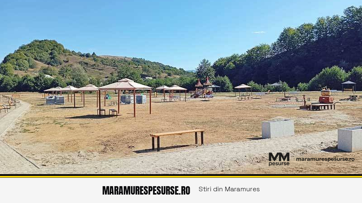 Parc pe trei hectare în Suciu de Sus: un nou spațiu verde pentru comunitate