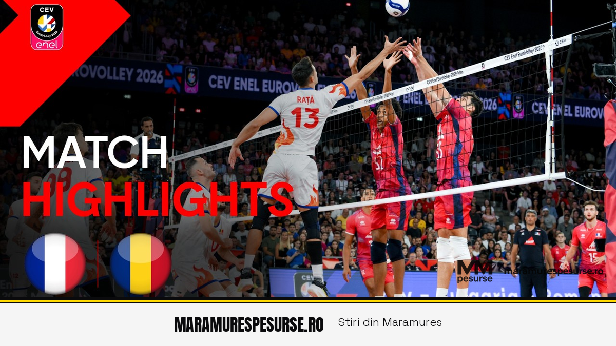 România și Franța se întâlnesc din nou în sferturile Campionatului European de Volei