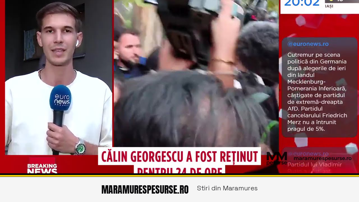 Călin Georgescu, reținut de DIICOT pentru 24 de ore