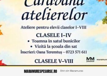 Caravana atelierelor pornește din nou la drum. Muzeul Satului Baia Mare începe înscrierile pentru activitățile din școli