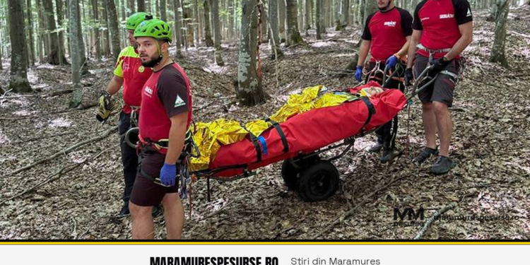 August, o lună de „foc” pentru salvamontiștii din Maramureș: 27 de persoane salvate sau asistate