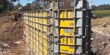 Podul de la Cătălina: lucrări în plină desfășurare (VIDEO)