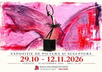 Expozitie de pictura si sculptura in fier: Stelian Blagoslov si Dan Barcan, la Spitalul Judetean Baia Mare