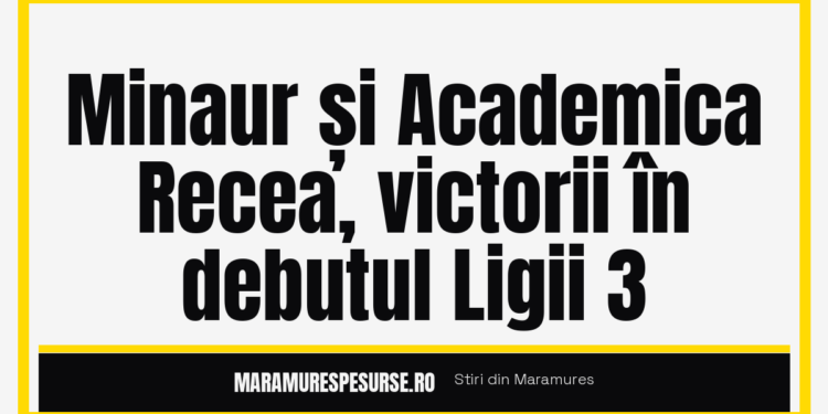 Liga 3 Seria 8 - Minaur si Academica Recea